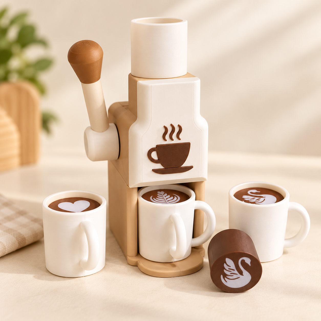 Кофемашина с кружками